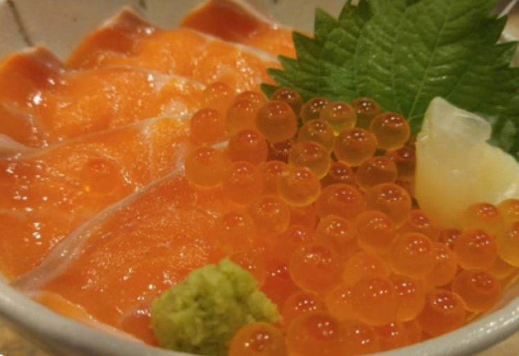 鮭いくら丼